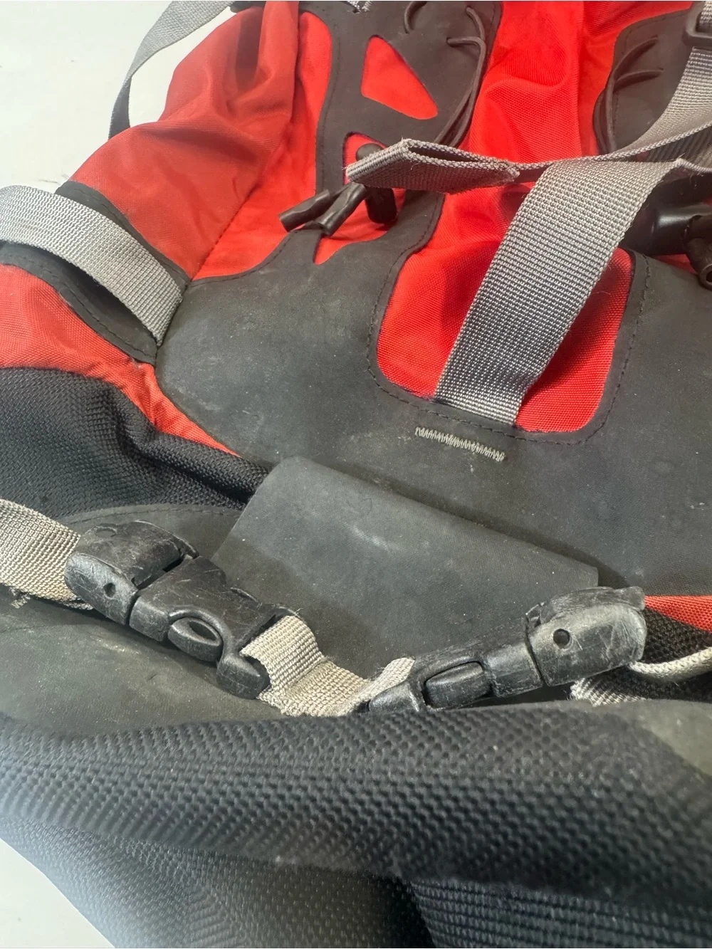 Millet Red climbing hiking mountaineer Backpack 27L